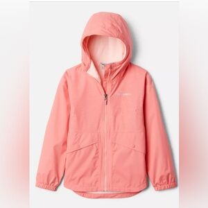 Columbia Girls' Rainy Trails Waterproof Hiking Jacket